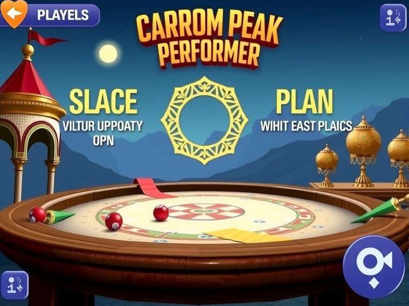Carrom Peak Performer Gameplay